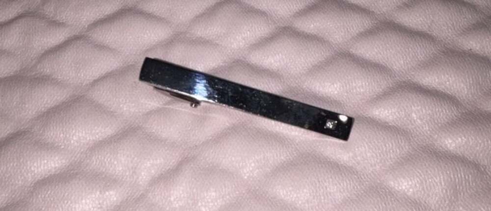 Dunhill Tie Clip Stainless Steel